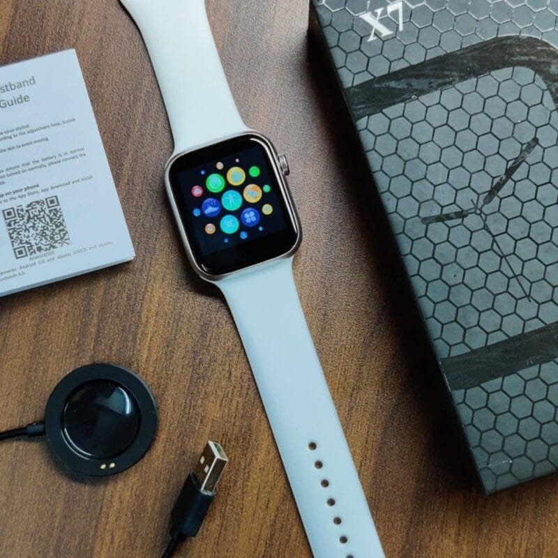 X7 SMART WATCH  | For Men's And Women's Sports Bluetooth Smart Watches  (Black) - Image 3