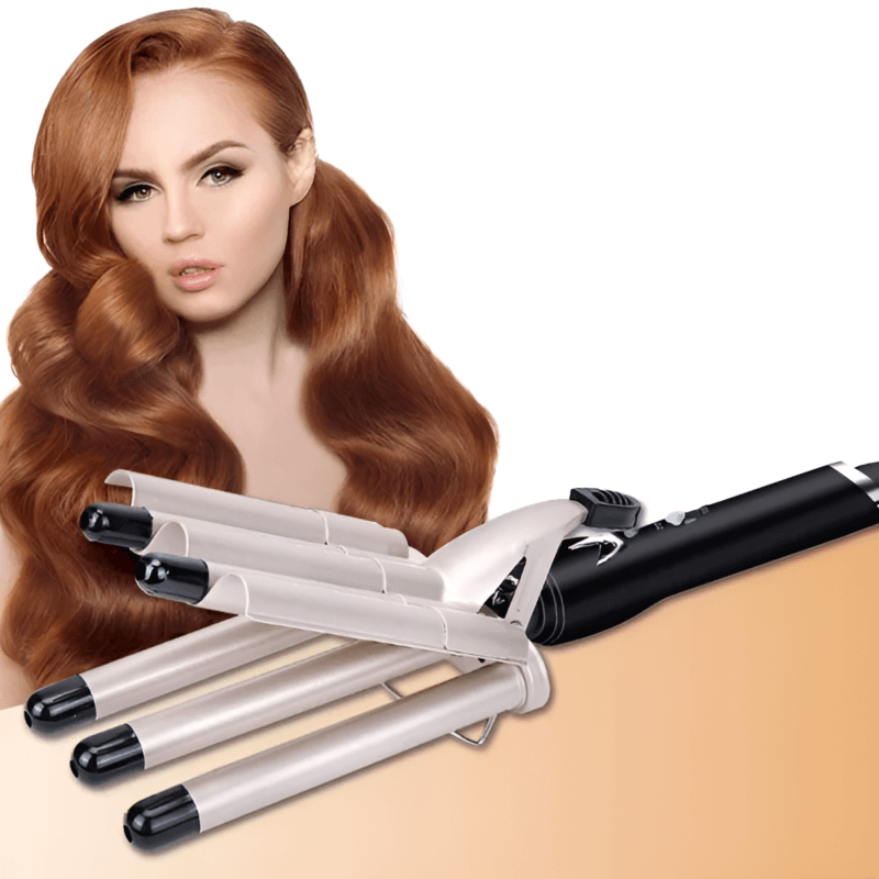 MO-6003  hair curler Professional Hair Straightener for Curly and Wavy Hair 5 Tubes