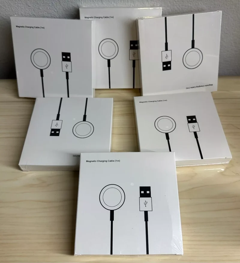 Wireless Watch Magnetic Charging 1m Cable Fast, Durable, And Convenient Charging Solution (Color White) - Image 8