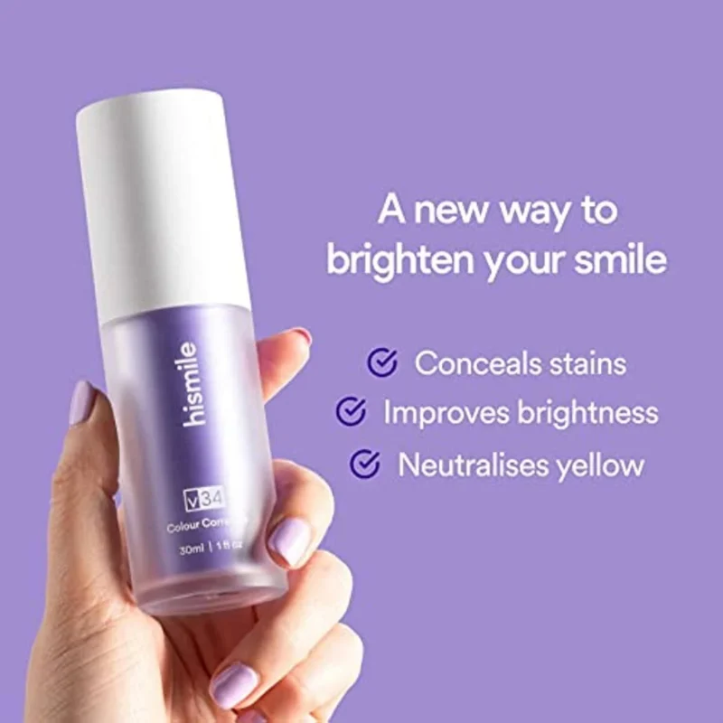 teeth brightening hismiles V34 Colour Corrector Serum (30ml) - Image 10