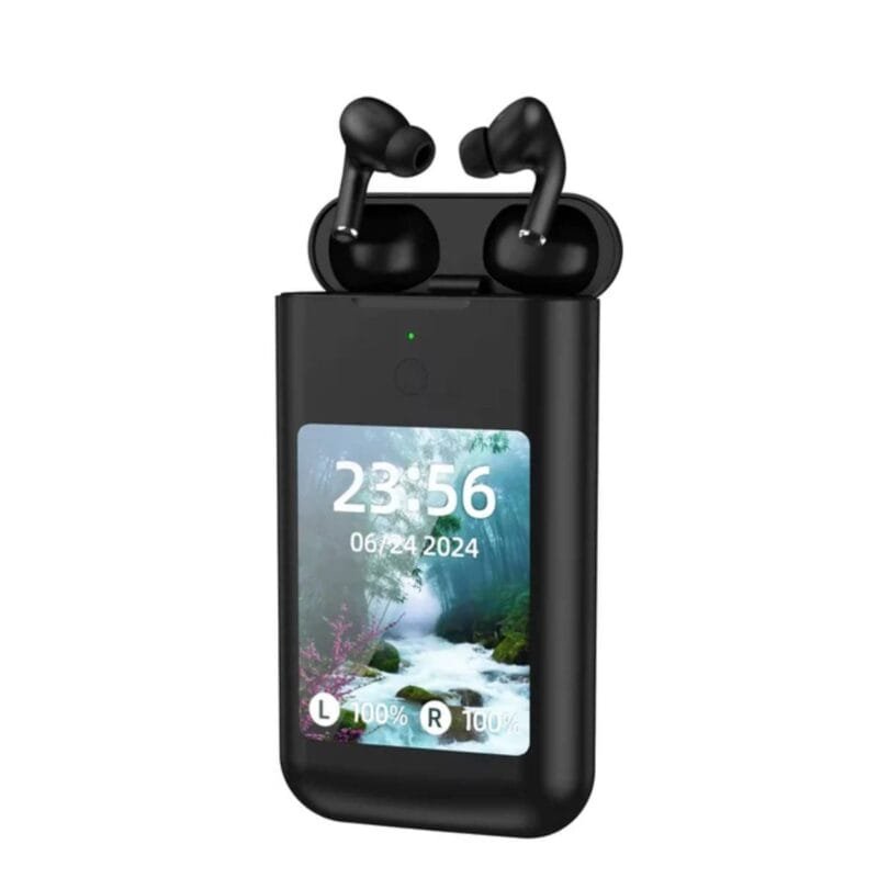 TF20 Box 3in1 Earbuds With Power Bank & Multimedia Display (Random Color) - Image 10