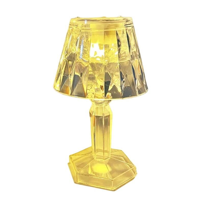 LED Night Light Crystal Diamond Table Lamp - Image 4