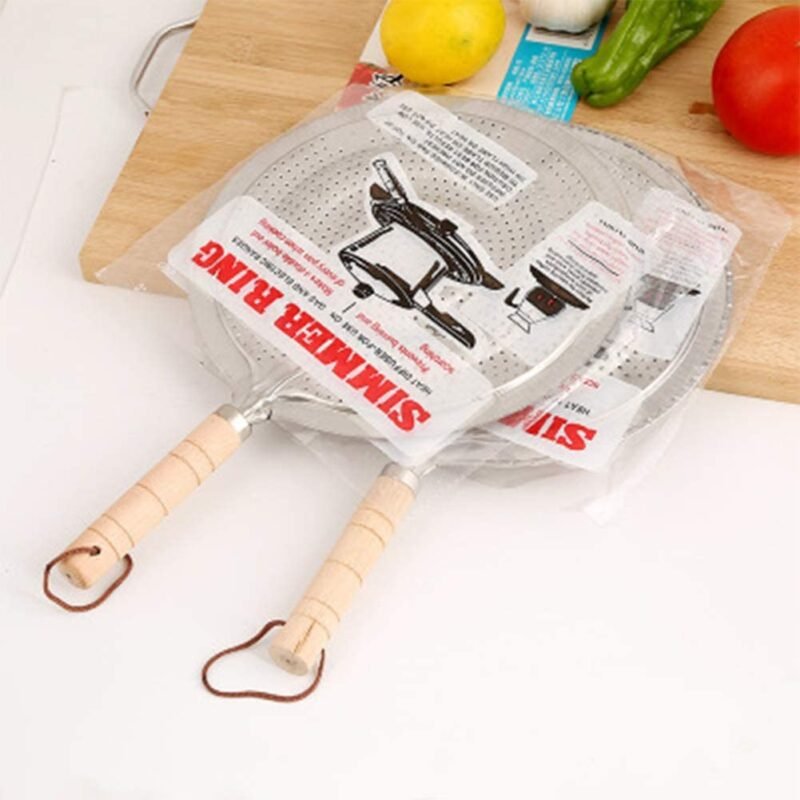 Simmer Ring - Heat Diffuser Reducer Flame Guard Simmer Plate, Gas Electric Slow Cook Ring - Image 3