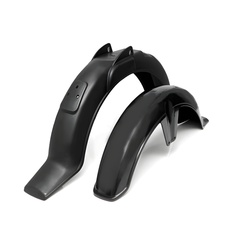 2 Pc Motorcycle Plastic Fender Mudguards Cover Set Best Quality ? 70cc Bike ? Front & Back