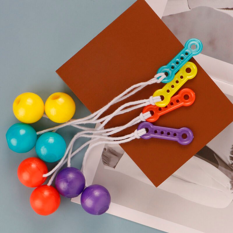 Lato Toy Tok Tok Old School Toy Click Clack Ball Bump Ball Clackers Decompression Ball Pro-clackers Ball - Image 11