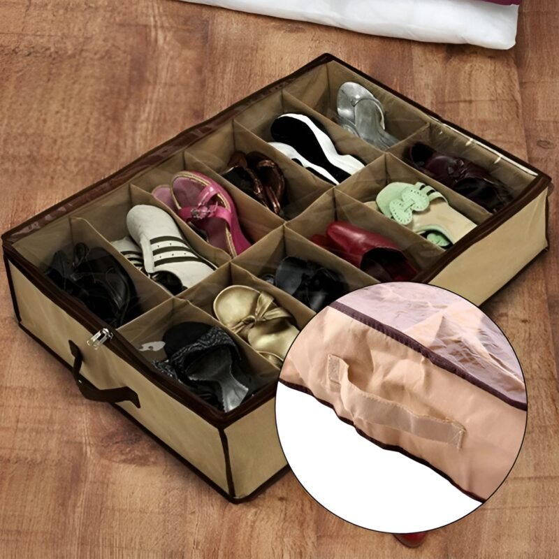 Shoe Organizer Closet/Under Bed Storage | Shoe under best quality imported with box - Image 7