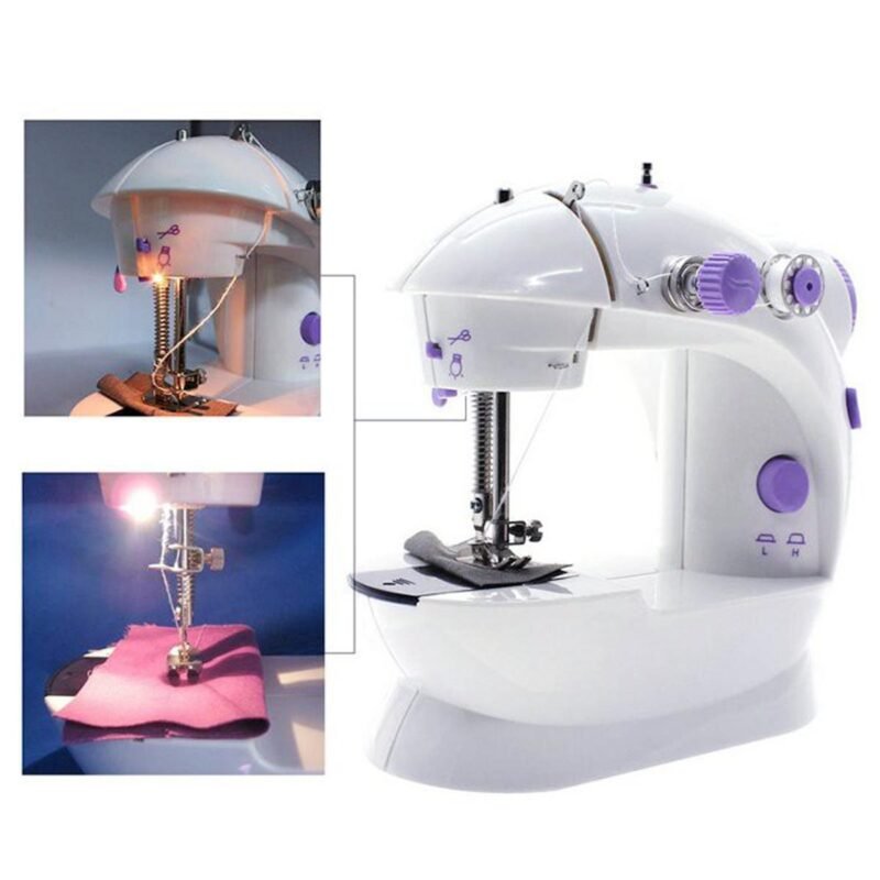 Mini Sewing Machine Electric Hand Small Sewing Machines Mini Motor Electric Sewing Machine For Home - Image 3