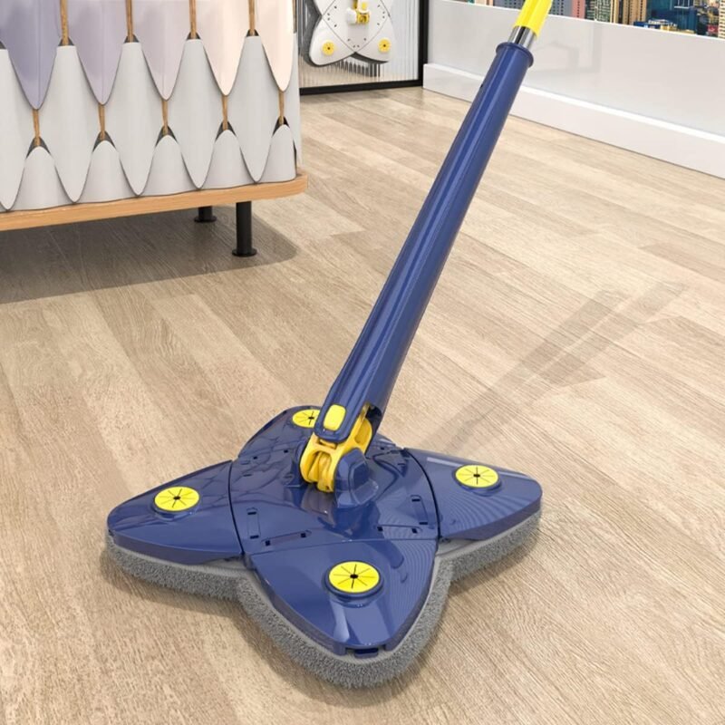 Cleaning Mop 360? Rotatable Adjustable Corner Mop  Self Squeezing Wringing Mop Multifunctiona Rotating Mop for Floor Wall Window - Image 2