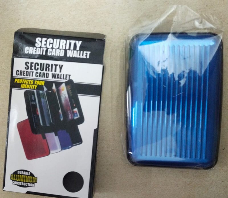Aluma Wallet Waterproof & Damage-proof Wallet for Men & Women (Random Color) Made in China - Image 3