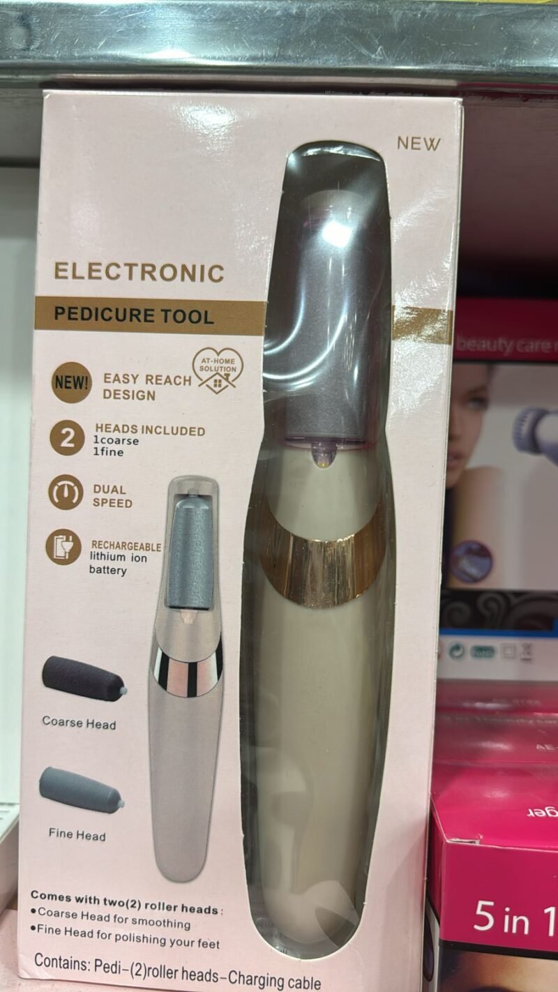 Flawless Finishing Touch Pedi Electronic Tool File and Callus Remover Pedicure (Rechargeable) - Image 2