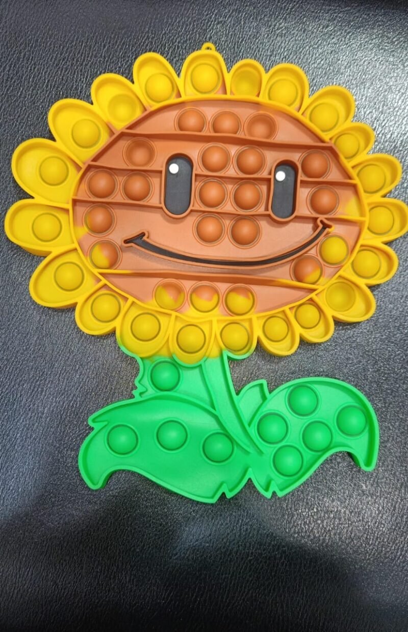 Plant vs Zombie ? Sunflower Simple Dimple Fidget Toy Pop It | Stress Relief Squeeze Toys For Kid - Image 2