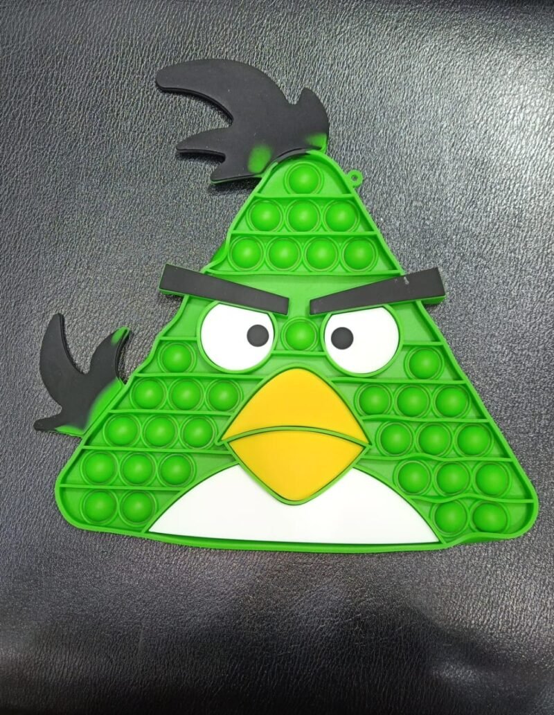 Angry Bird Simple Dimple Fidget Toy Pop It | Stress Relief Squeeze Toys For Kid - Image 2