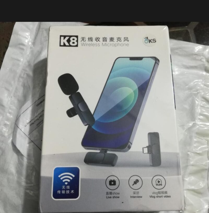 K8 Collar Wireless Microphone Type C Supported - Image 6