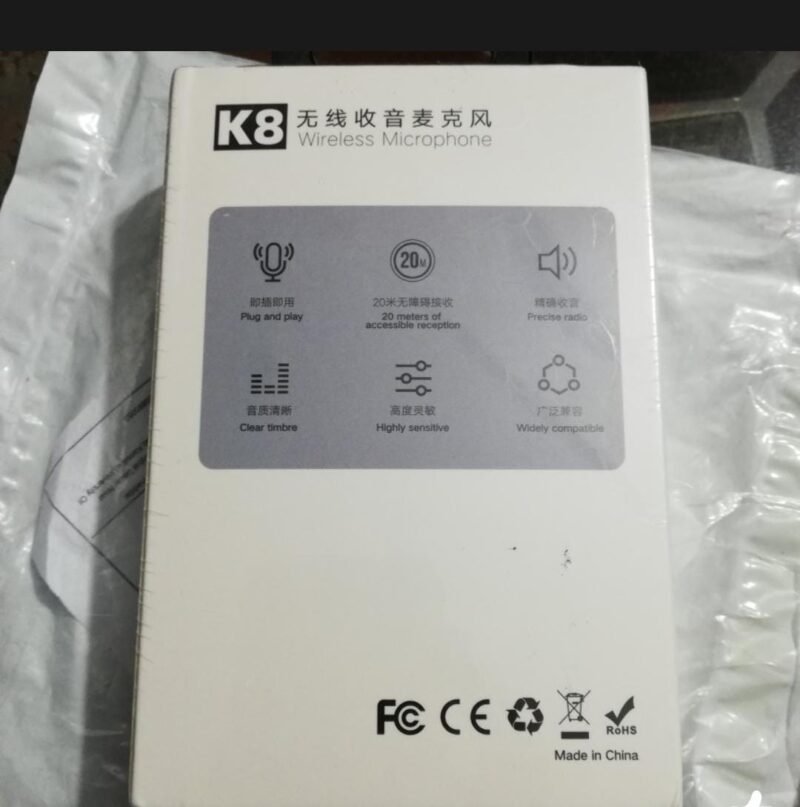 K8 Collar Wireless Microphone Type C Supported - Image 5
