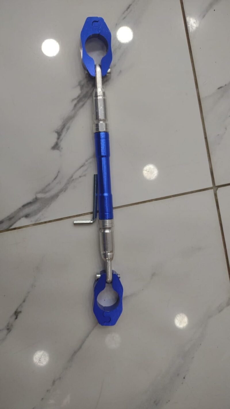 (NW000217) Motorcycle Cross Bar Handle Adjustable New Design Universal Fitting YBR / CG 125 / CD 70 / GS 150 (random color) - Image 3