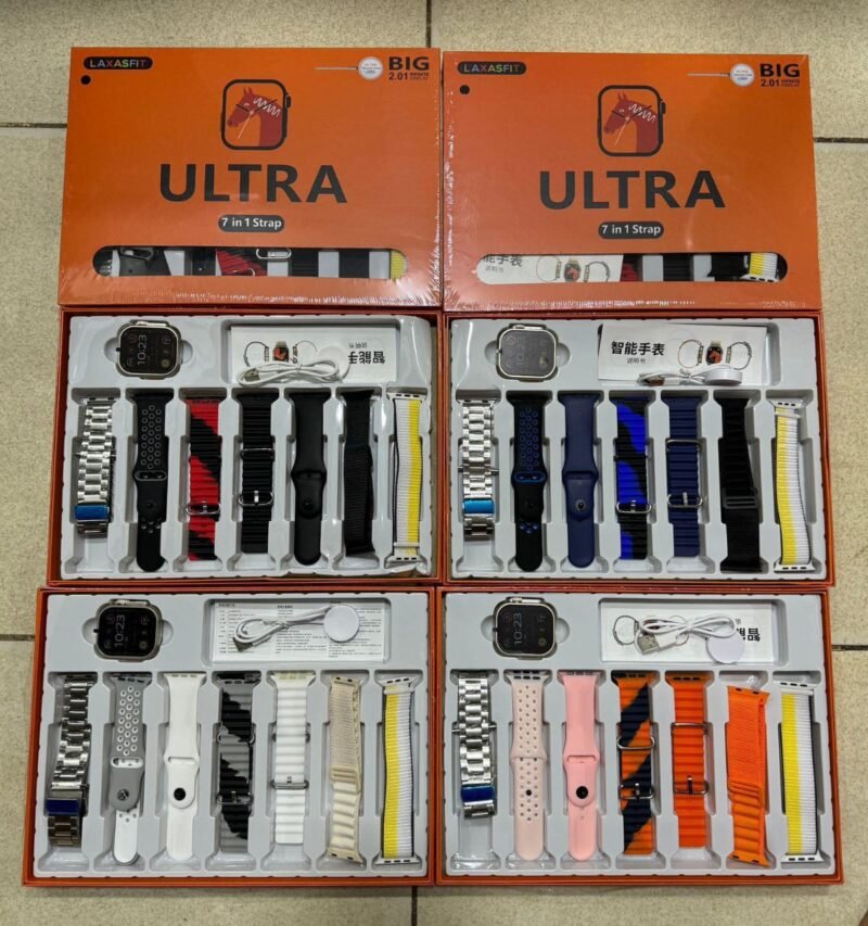 LAXASFIT 7 in 1 ultra LATEST MODEL SMART WATCH(random color) - Image 14