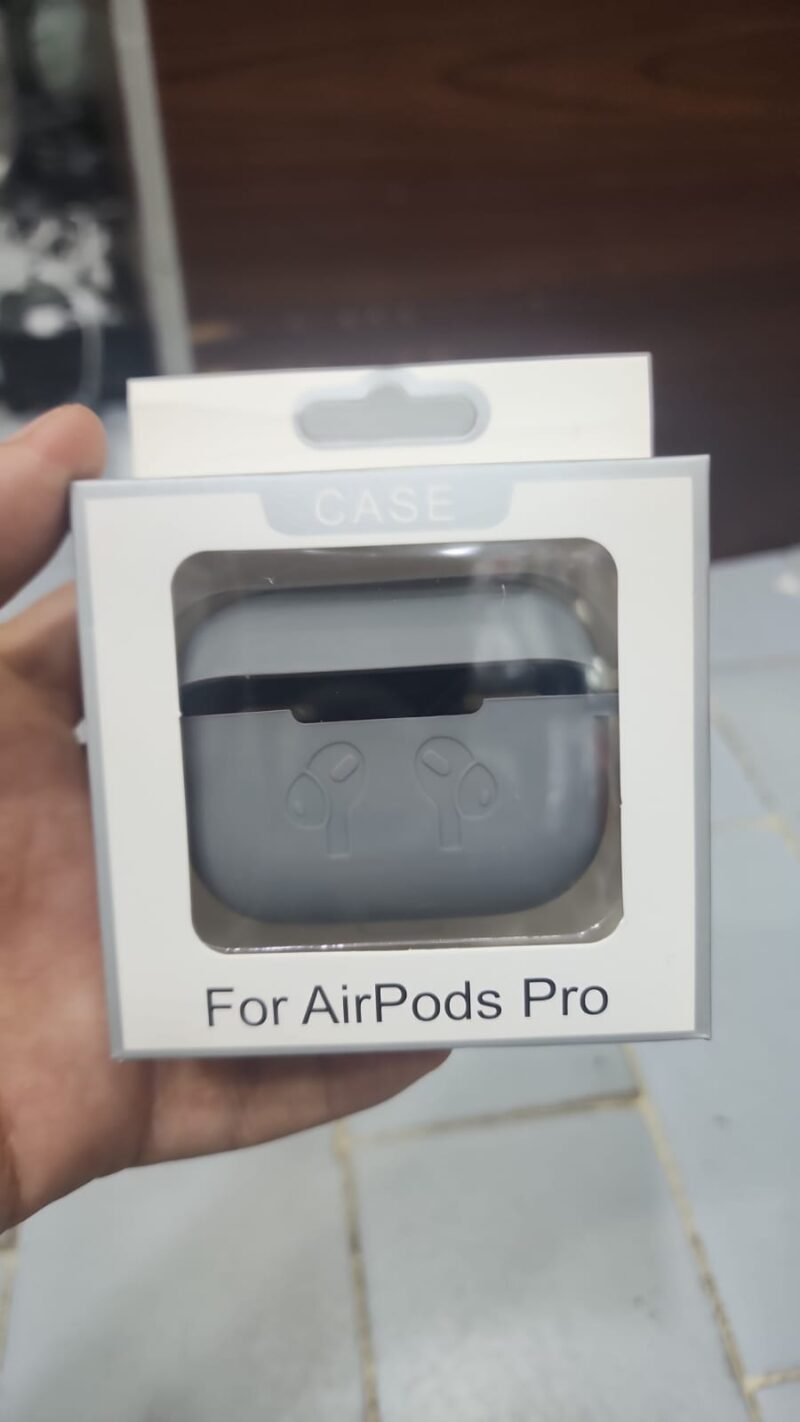 Airpods pro case, Silicon Case, Protective Case (Random Color) - Image 4