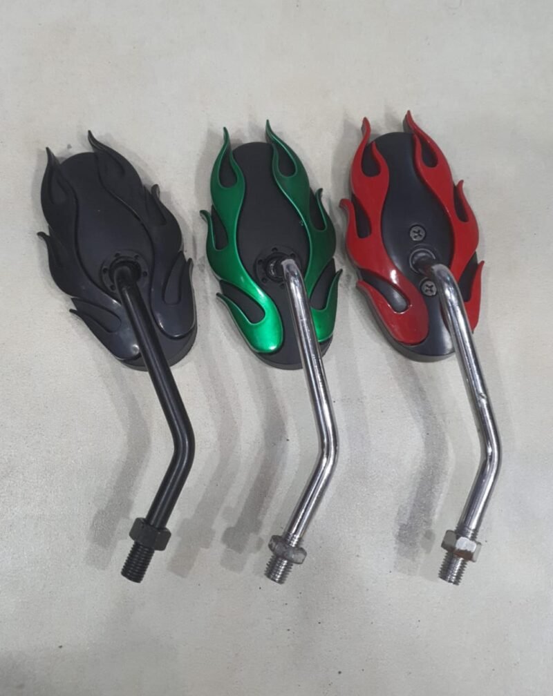 1Pair Motorcycle Universal Side Rear View Mirrors Back Side Mirrors For Dirt Bike honda Yamaha Kawasaki Suzuki TaoTao Lifan (Random Color) - Image 9