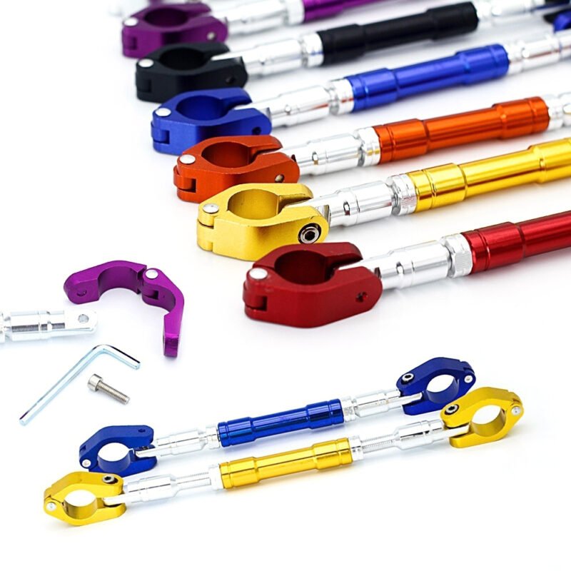 (NW000217) Motorcycle Cross Bar Handle Adjustable New Design Universal Fitting YBR / CG 125 / CD 70 / GS 150 (random color) - Image 5