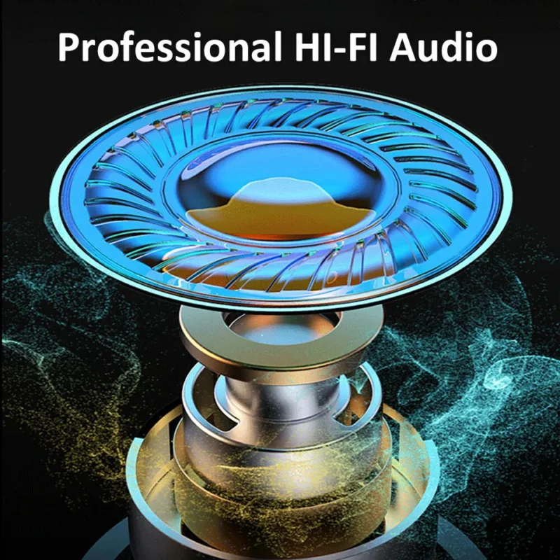 TWS A18 Gaming Headset Earbuds Bluetooth For iPhone Samsung Android Wireless Earphones for Men and women | Led-Light Game Stereo Earbuds - Image 9